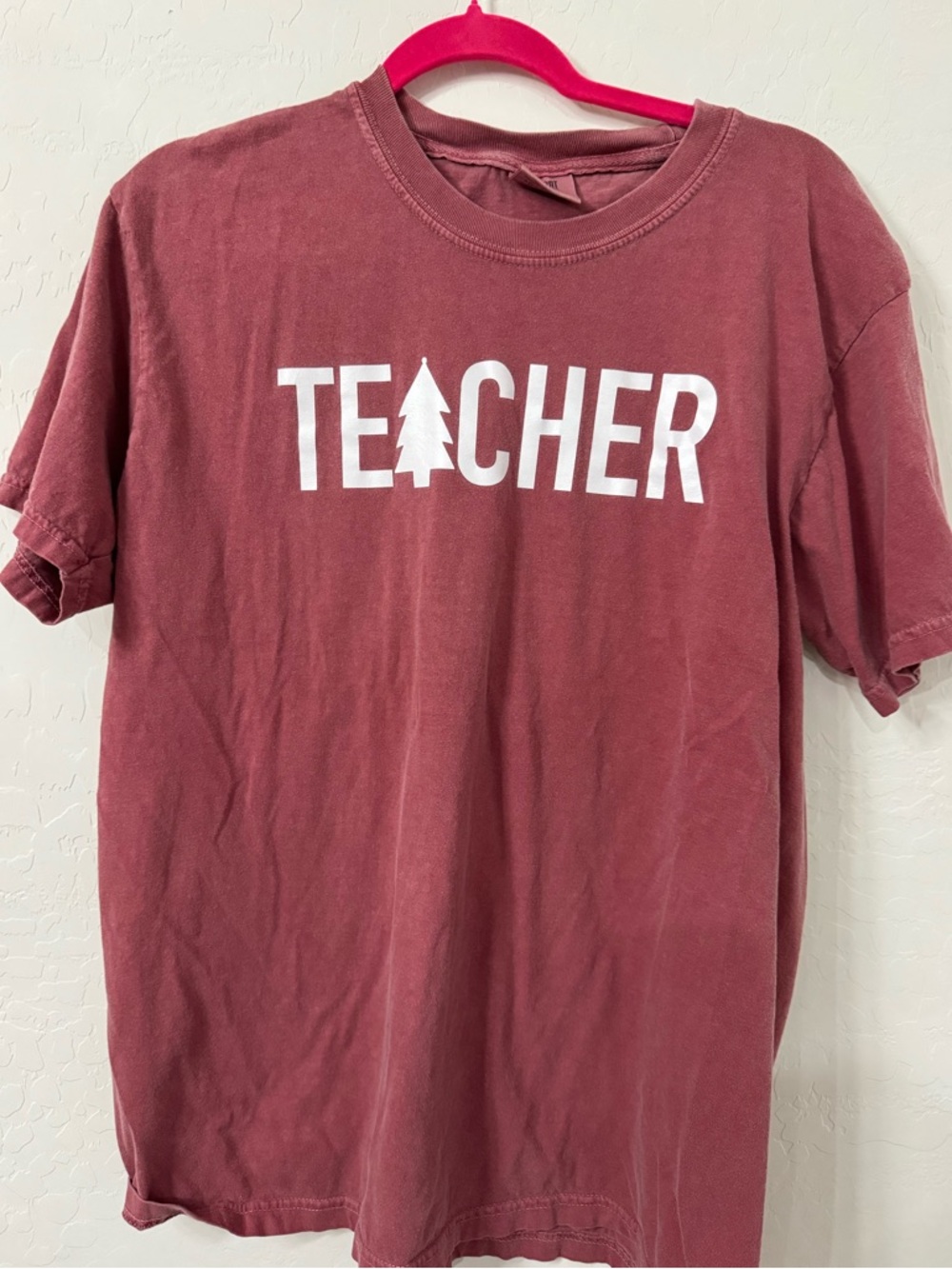 Teacher tee graphic tee L